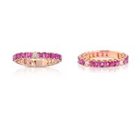 Anello Gianni Carità Donna in Oro rosa Rubino 1.05 Ct FA2563/ORR - FA2563/ORR